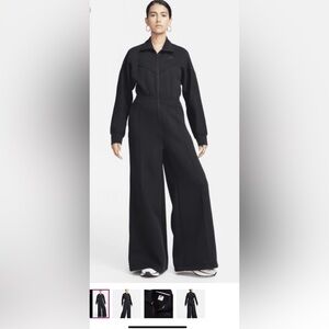 Nike Black Full-Zip Jumpsuit great condition without tags